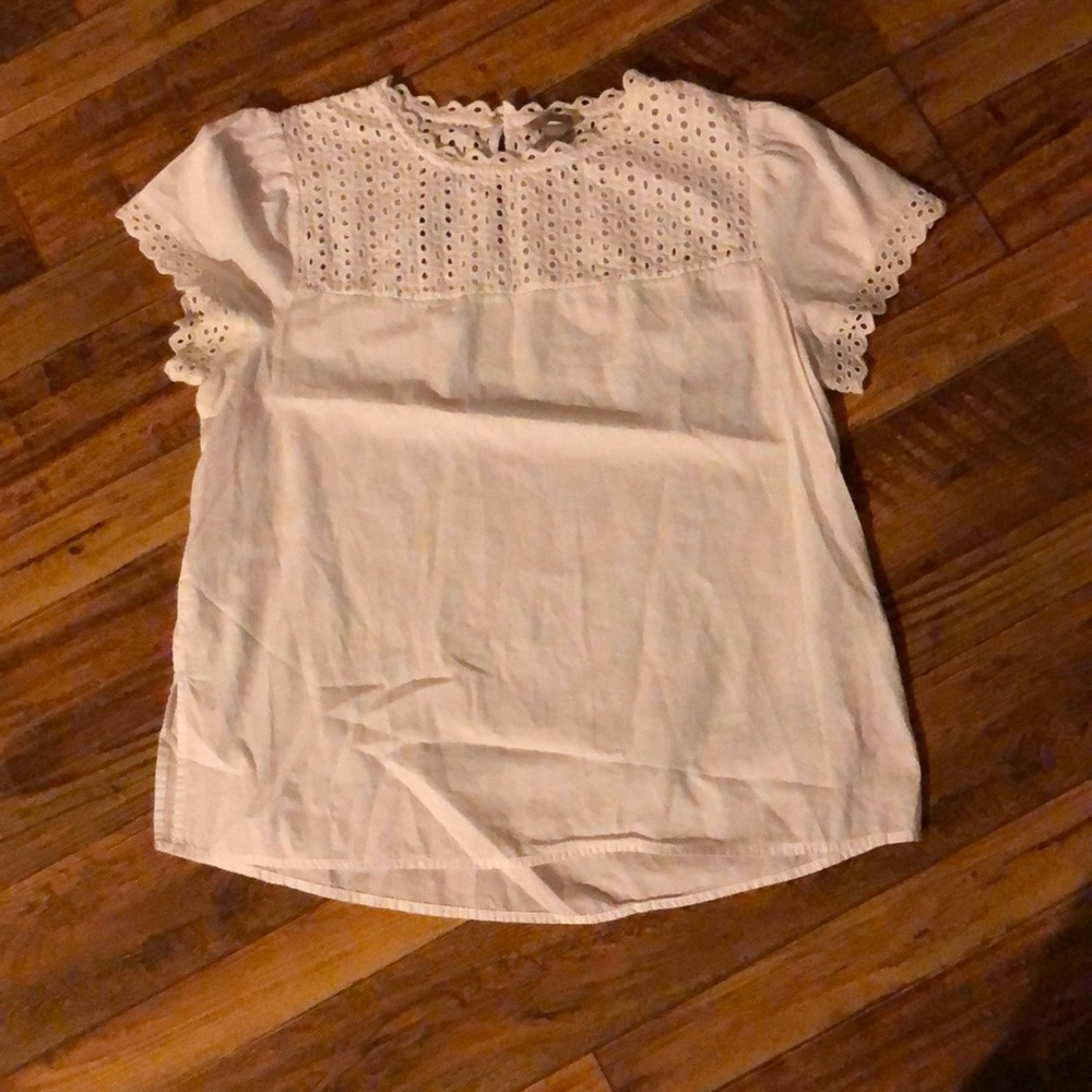 H & M white blouse